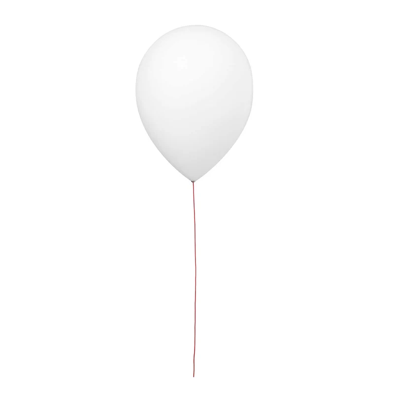 Balloon - Applique murale en polyéthylène, style ludique, Ø 25,5 cm