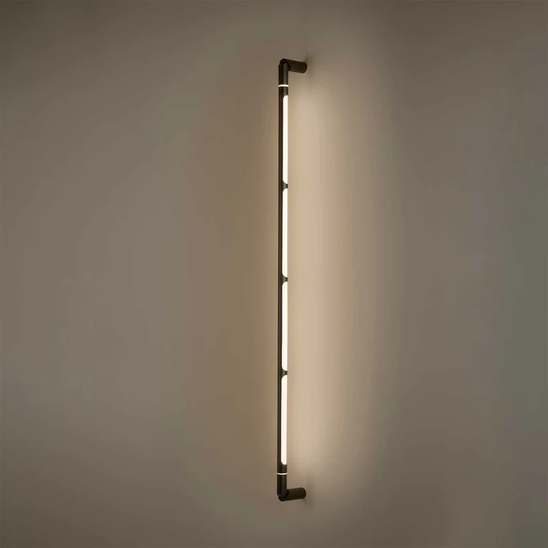 Arco - Applique murale LED IP65 en acier, style contemporain, L 132 à 405 cm