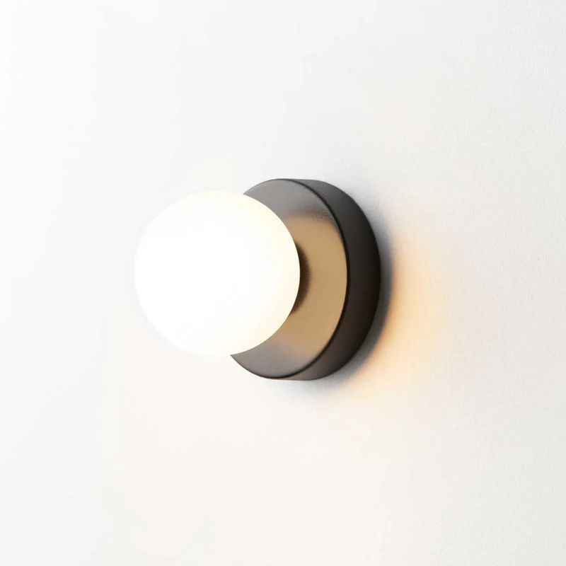 Alfi - Applique murale LED en acier, style contemporain, H 60 cm