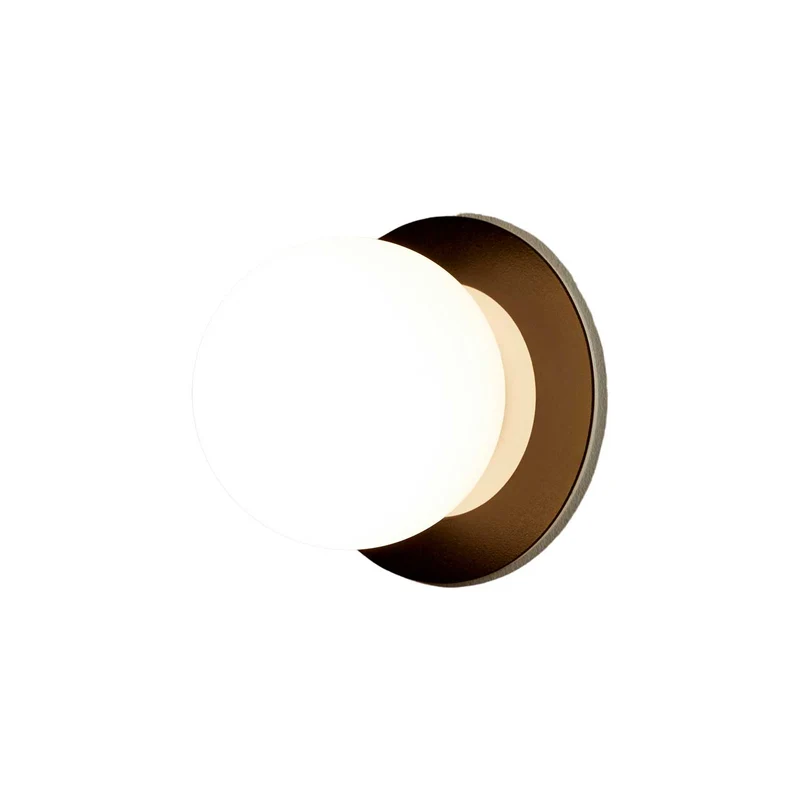 Alfi - Applique murale LED en acier, style contemporain, H 60 cm