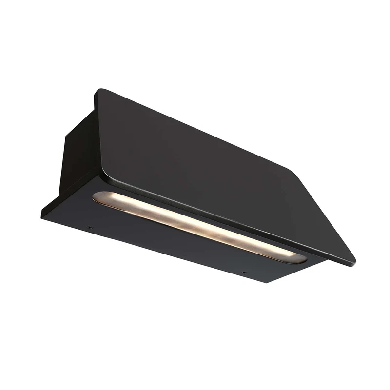 Trupp - Applique murale LED linéaire pour façade en acier, style contemporain