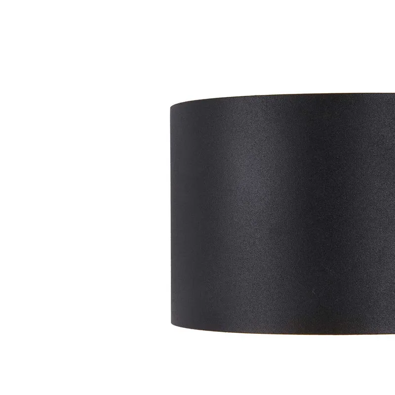 Fulton - Applique murale LED arrondie d’extérieur en acier, style contemporain