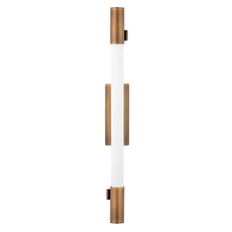 Merced - Applique murale LED en laiton et acrylique, style contemporain