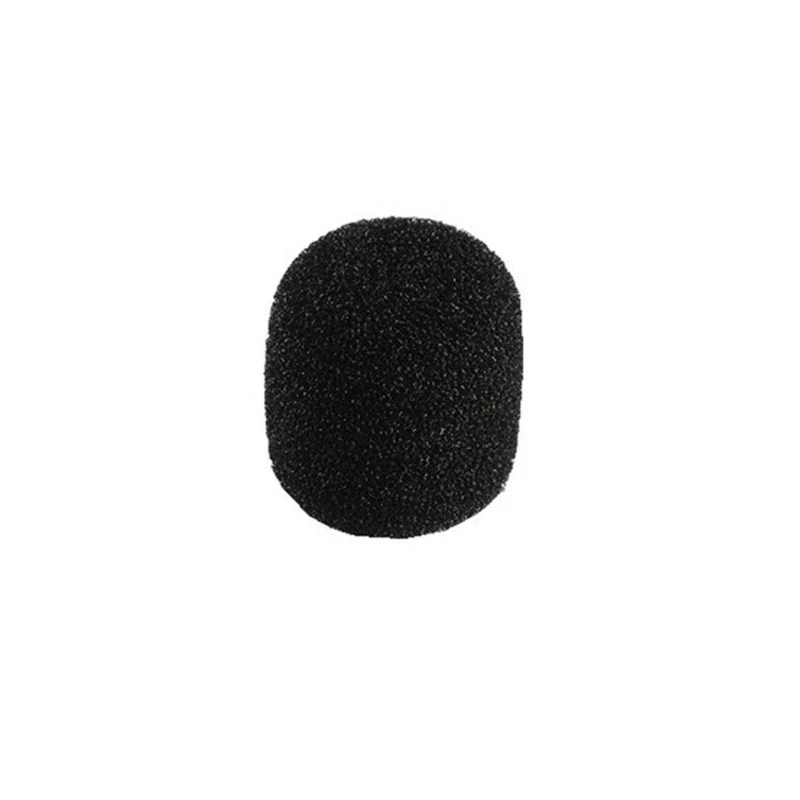 Monacor Spugna anti vento per microfoni di gomma piuma nera 40-50 mm WS-3