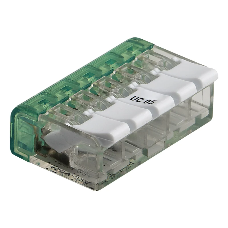 Morsetto Volante a Molla con Leva 5 Cavi Cabur 4mm² – UC05