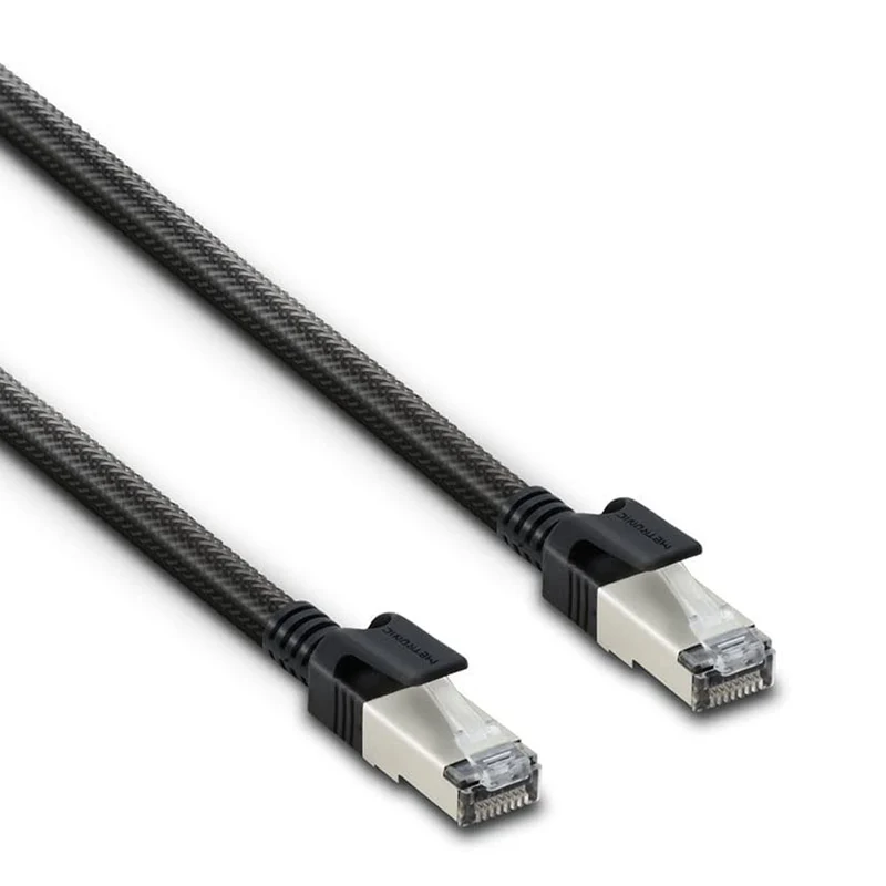 Metronic Cavo Ethernet RJ45 CAT 8 maschio/maschio intrecciato S/FTP 10 metri