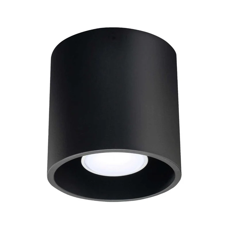 Achernar - Spot en saillie rond en aluminium, bois ou béton