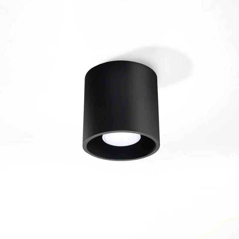 Achernar - Spot en saillie rond en aluminium, bois ou béton