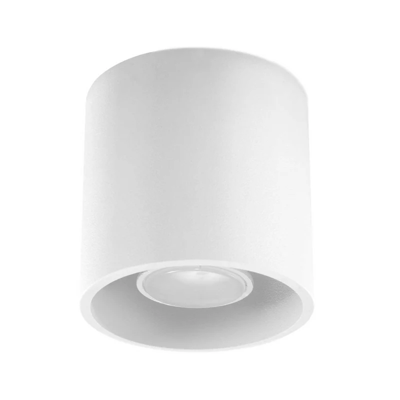 Achernar - Spot en saillie rond en aluminium, bois ou béton