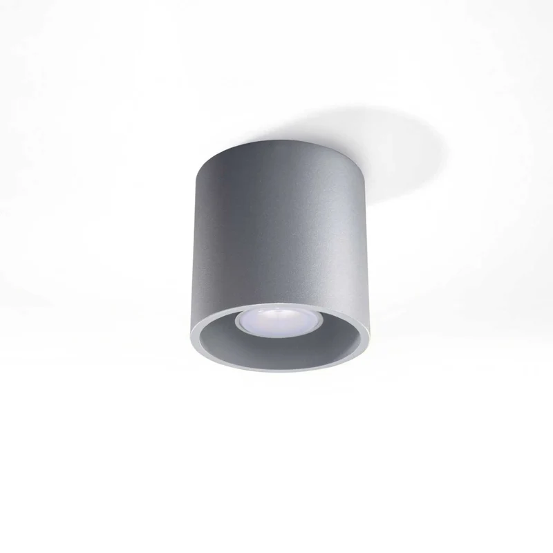Achernar - Spot en saillie rond en aluminium, bois ou béton