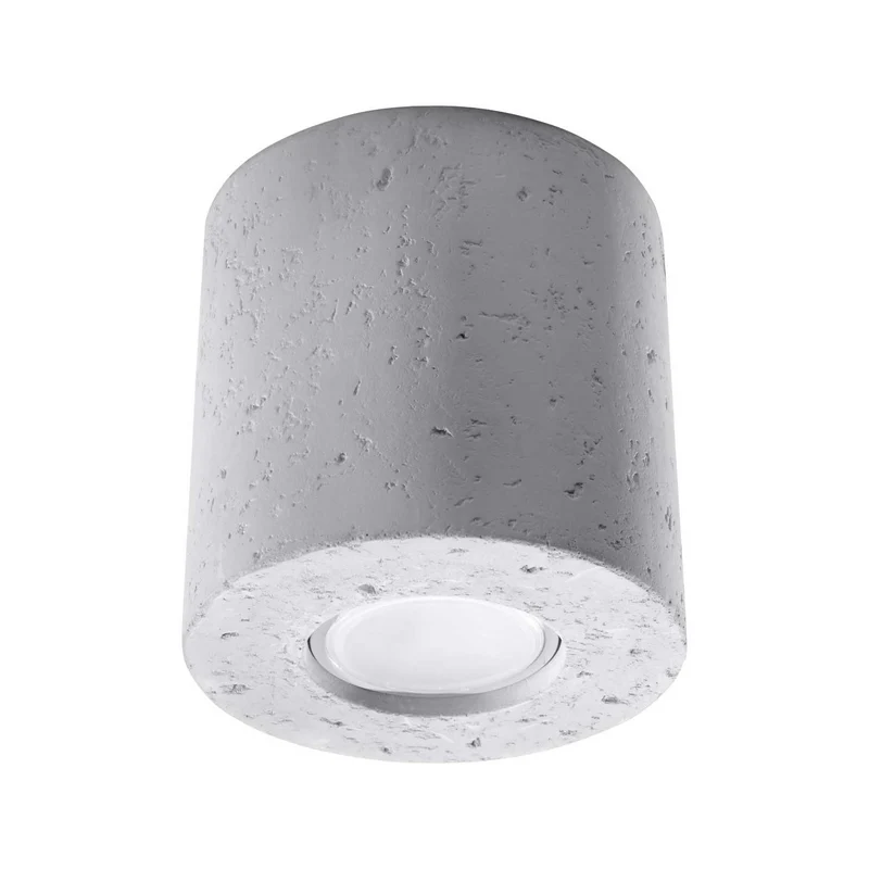 Achernar - Spot en saillie rond en aluminium, bois ou béton
