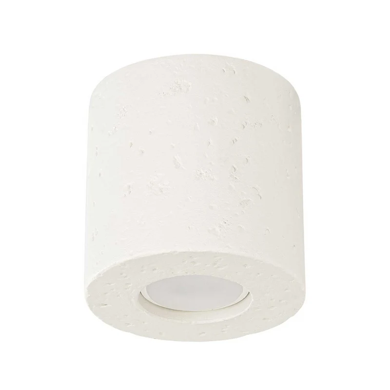 Achernar - Spot en saillie rond en aluminium, bois ou béton