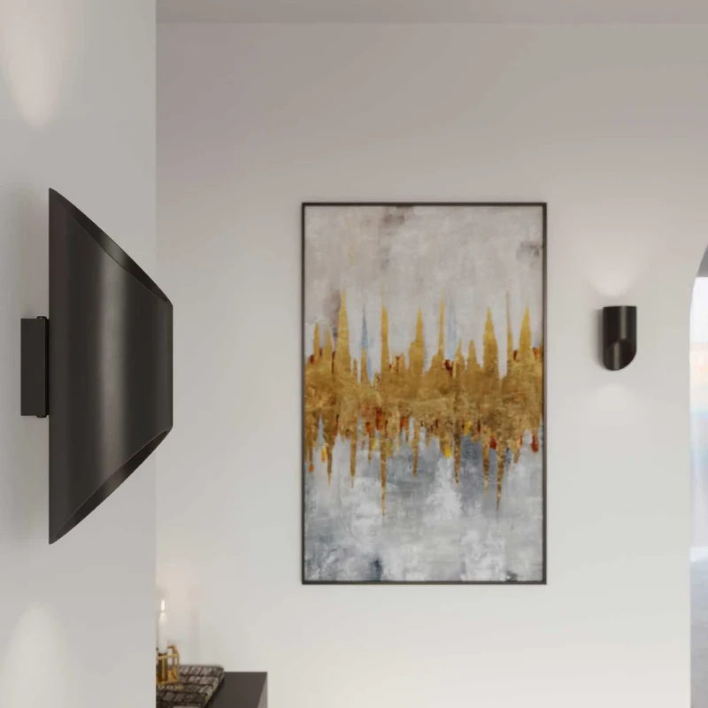 Acamar - Applique murale contemporaine en aluminium, 20 ou 30 cm