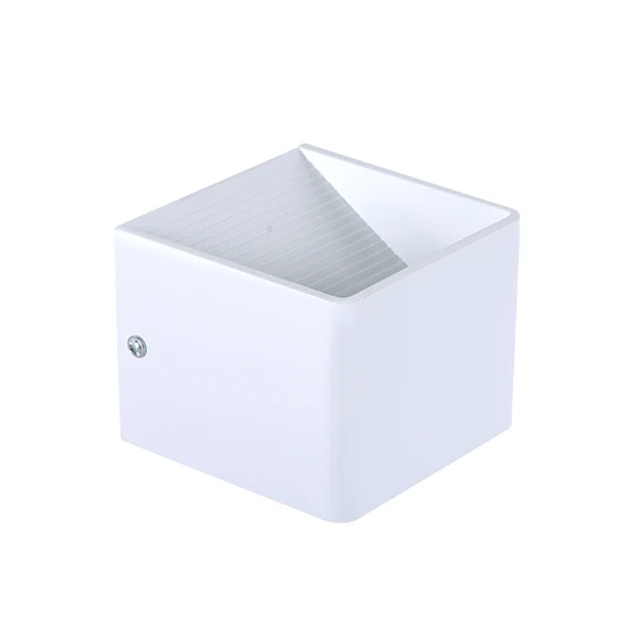 Applique Led a Forma di Cubo 5W E36