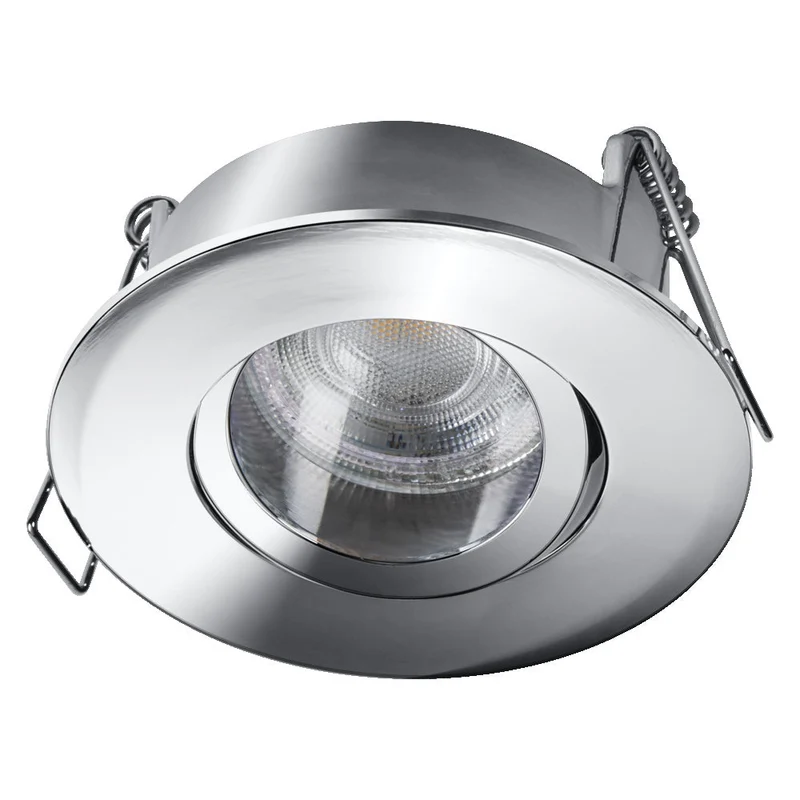 OSRAM LED Spot Recess faretti da incasso per bagno GU10 dimmerabile orientabile Click 6W bianco ⌀68 mm