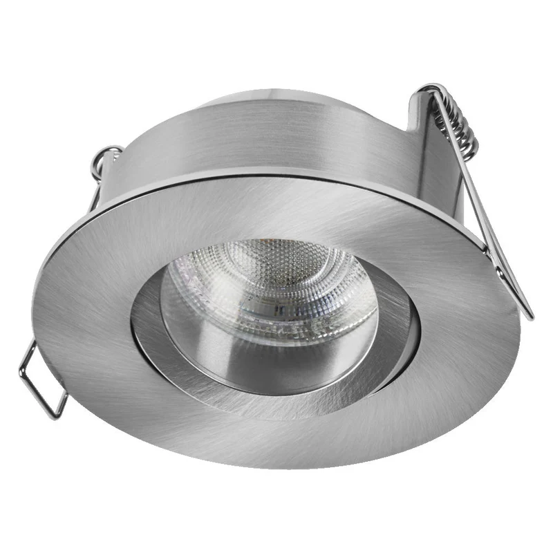 OSRAM LED Spot Recess faretti da incasso per bagno GU10 IP65 4.5W 840 satin-nickel ⌀68 mm