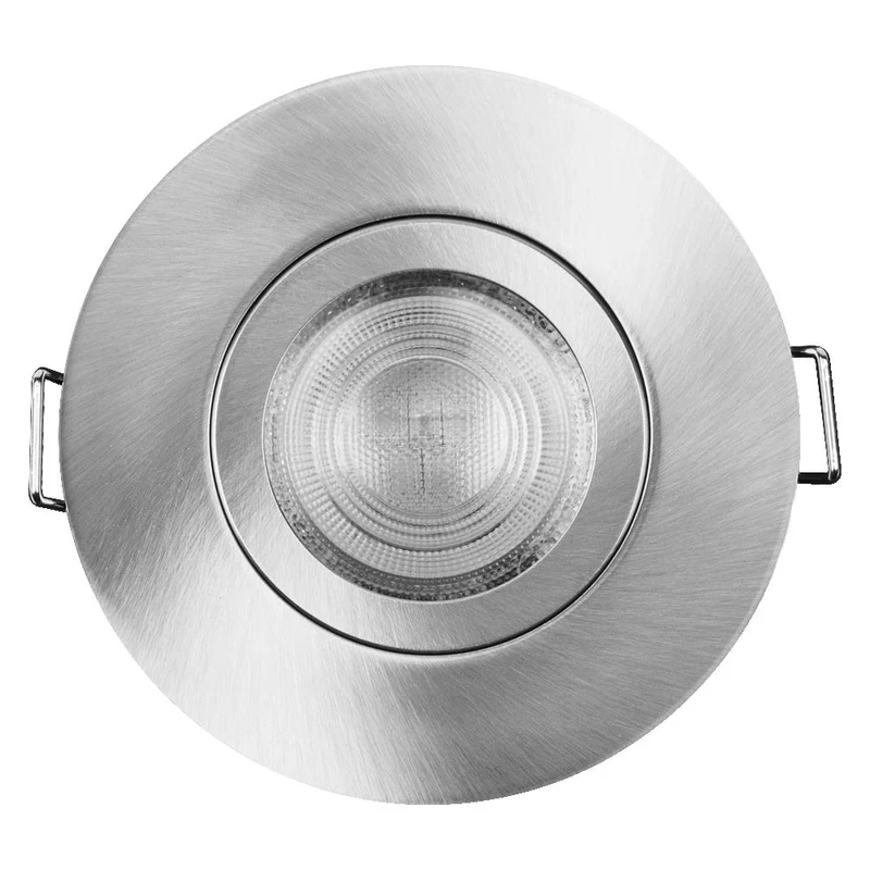 OSRAM LED Spot Recess faretti da incasso per bagno GU10 IP65 4.5W 840 satin-nickel ⌀68 mm