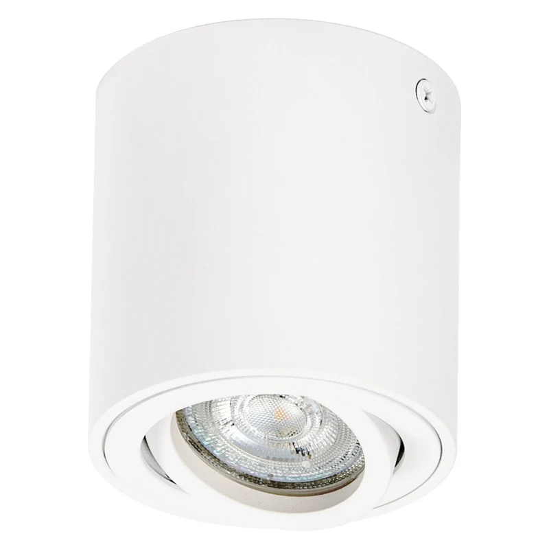OSRAM Spot Superficie Rotondo Spot da Soffitto, Ø 80mm, bianco, GU10