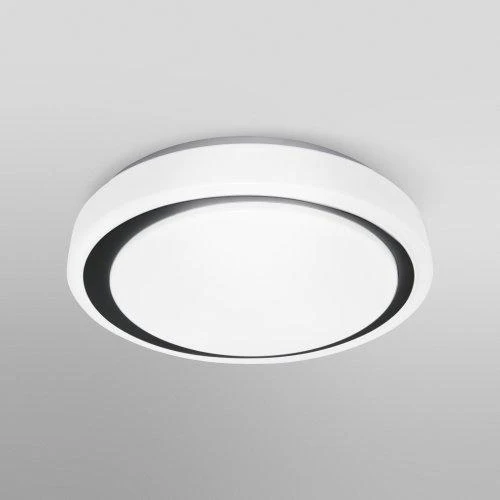 LEDVANCE Wifi SMART+ Orbis Moon LED lampada da soffitto regolabile bianco 38cm 24W / 3000-6500K nero