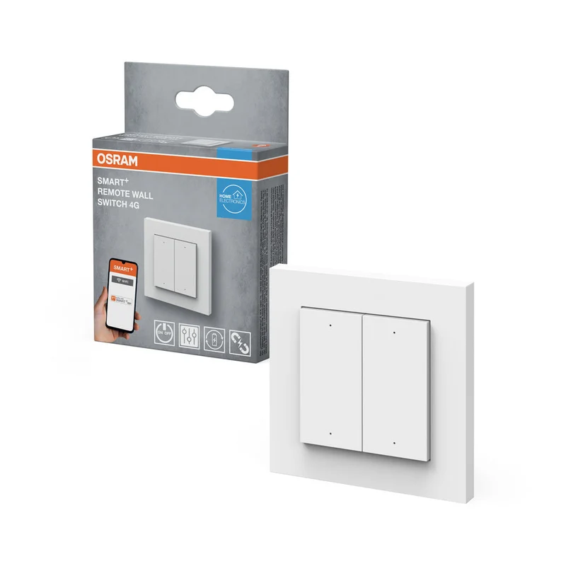 OSRAM Wifi SMART+ interruttore da parete magnetico intelligente con 4 tasti