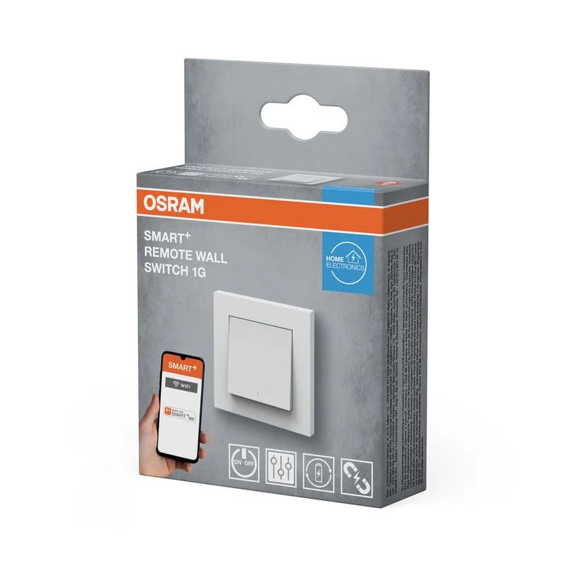 OSRAM Wifi SMART+ interruttore da parete magnetico intelligente con 1 tasto