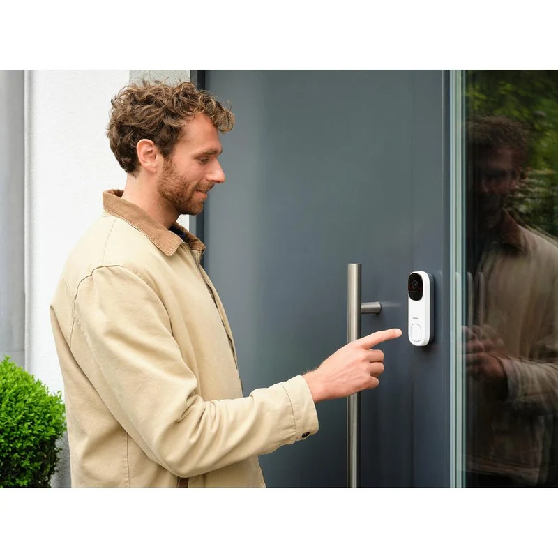 OSRAM Wifi SMART+ telecamera esterna intelligente campanello bianco