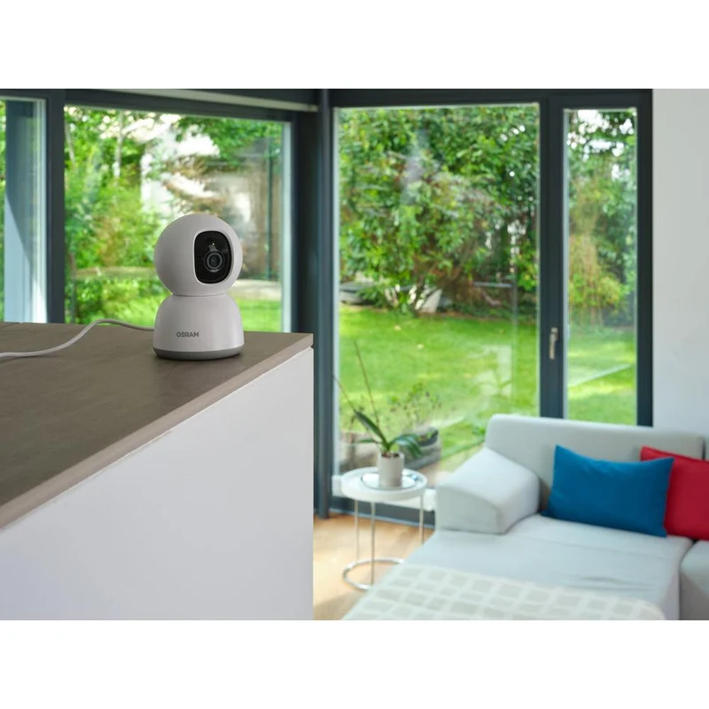 OSRAM Wifi SMART+ telecamera di sorveglianza intelligente bianca