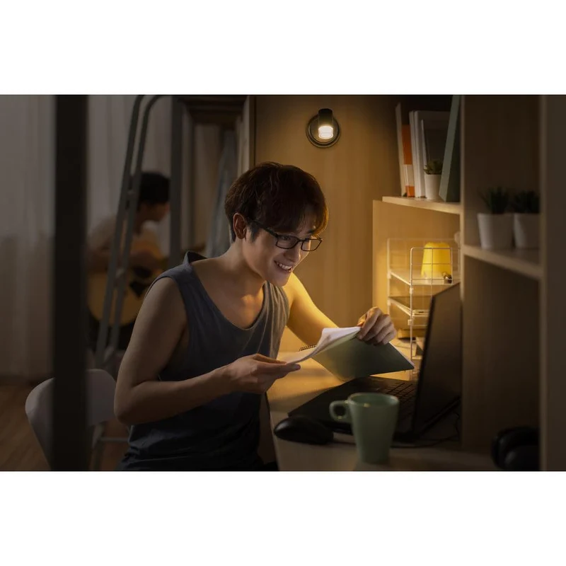 OSRAM NIGHTLUX CYLINDER Dimmerabile Ricaricabile USB Lampada Nera