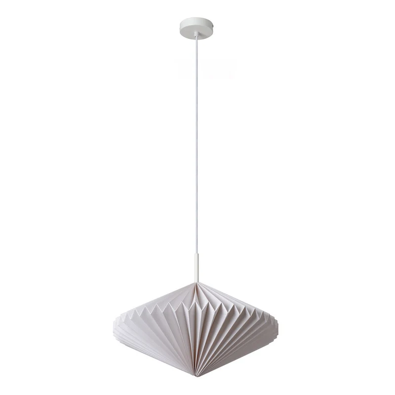 OSRAM DECOR Lanterna di Carta Lampada a Sospensione Diamante E27 Bianco