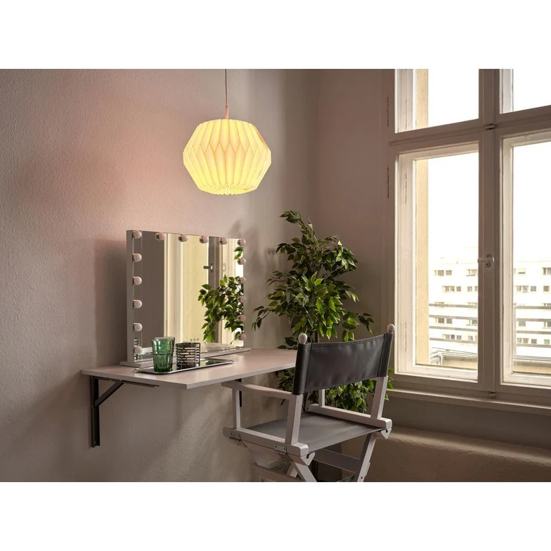 OSRAM DECOR Lanterna di carta Gem Lampada a sospensione E27 Bianco