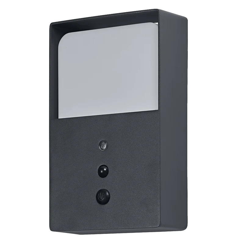 ENDURA® Style USB Volt Quadrato Sensore IP54 Grigio scuro