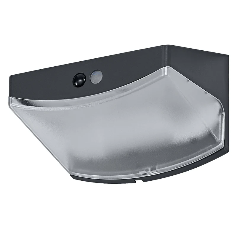 ENDURA® Style USB Wall Step M Sensore IP44 Grigio scuro
