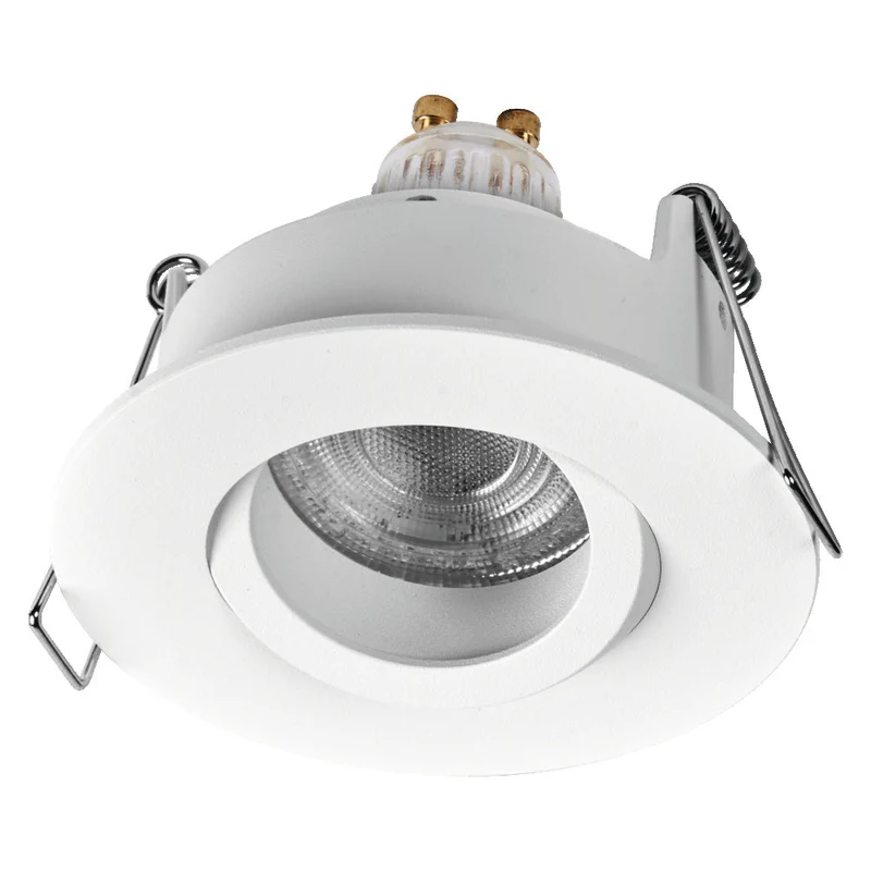 OSRAM Matter SMART+ LED faretto da incasso intelligente per bagno GU10 IP65 orientabile 4.7W RGBW bianco ⌀68 mm