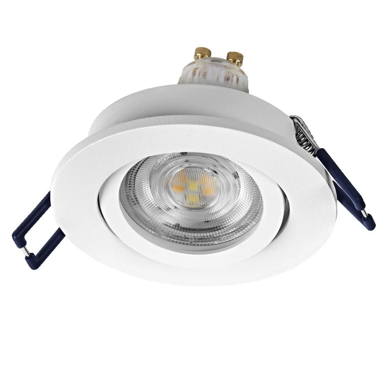 OSRAM Matter SMART+ LED faretto da incasso intelligente per bagno GU10 orientabile 4.7W RGBW bianco ⌀68 mm