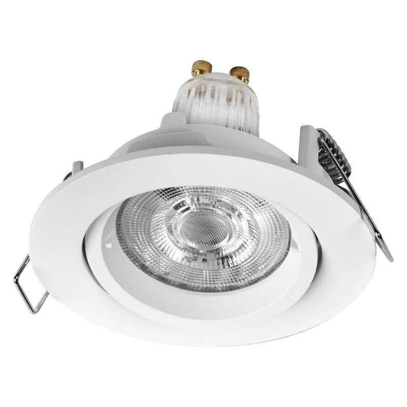 Set faretti da incasso OSRAM LED Spot Recess Twistlock GU10 regolabile 2,6W 827 Bianco ⌀75 mm