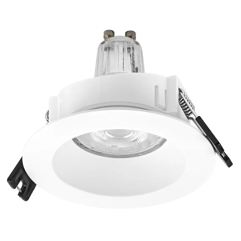 Set faretti da incasso OSRAM LED Spot Recess GU10 2,6W Bianco ⌀68 mm