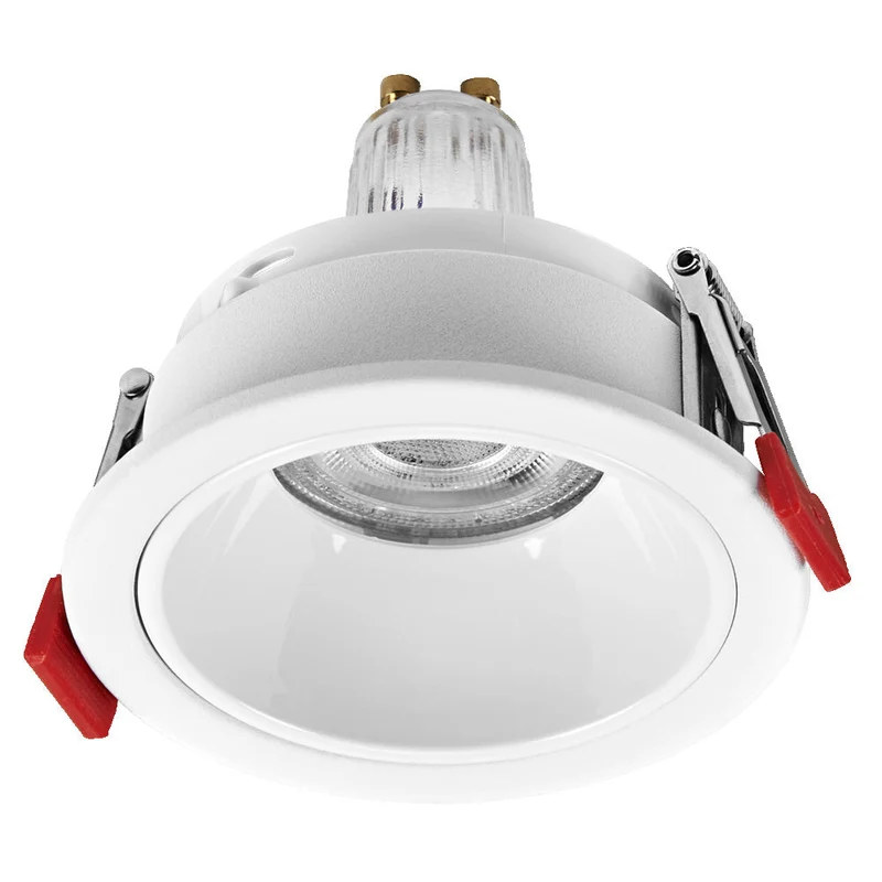 Set faretti da incasso OSRAM LED Spot Recess GU10 4,5W Bianco ⌀75 mm