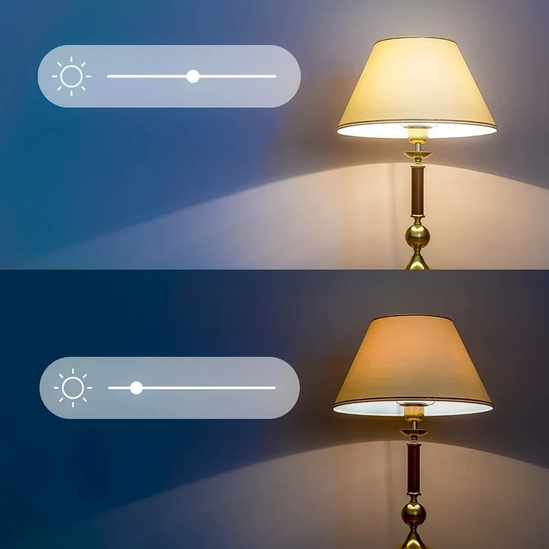 Ezviz LB1 Lampadina a LED Smart Wi-Fi, 8W 806 Lumen, controlli vocali, compatibile con Alexa, attacco E27, luce calda 2700K, dimmerabile