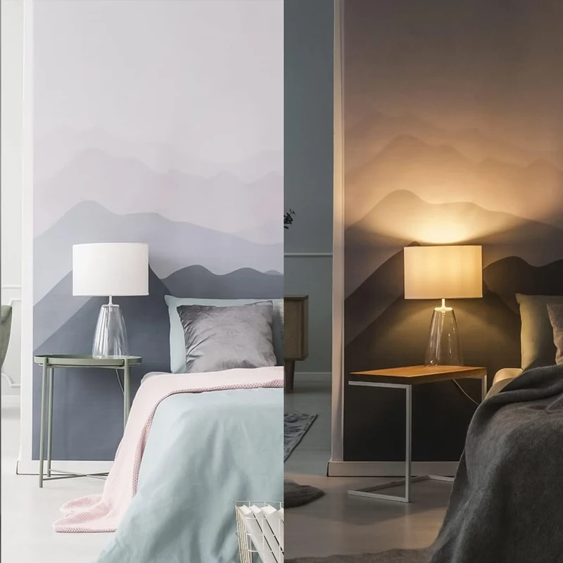 Ezviz LB1 Lampadina a LED Smart Wi-Fi, 8W 806 Lumen, controlli vocali, compatibile con Alexa, attacco E27, luce calda 2700K, dimmerabile