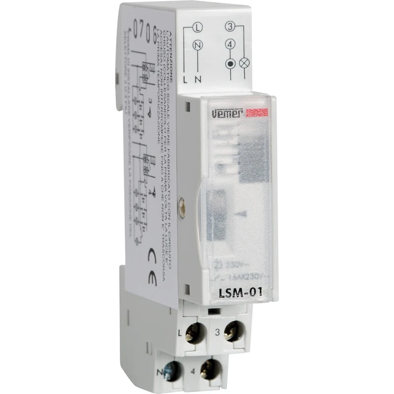 Temporizzatore Elettromeccanico da Guida DIN Vemer LSM-01 – VE073300