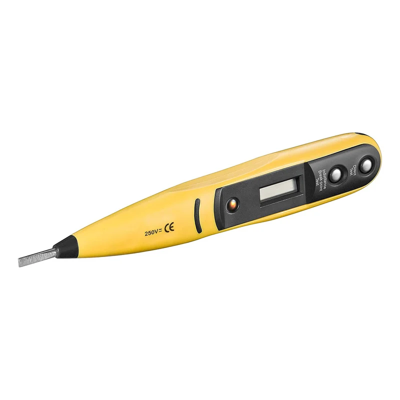 Fixpoint Tester per corrente alternata e corrente continua con display LCD, gamma di voltaggio misurata 12-240V