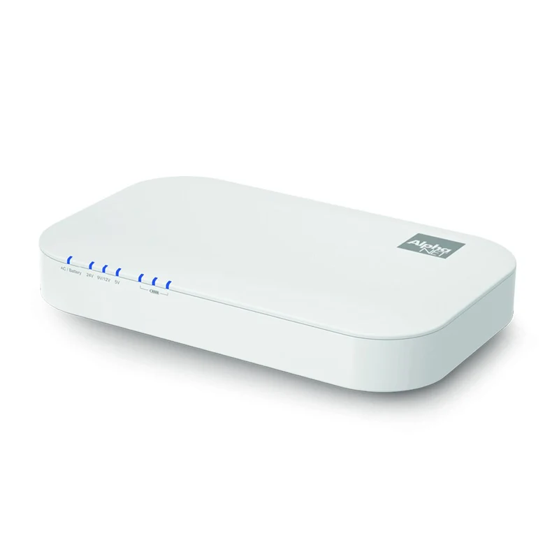 Alphaelettronica KUPSM010 Mini UPS 18W 5/9/12V 1,5A USB 5V, PoE passivo 24V, gruppo di continuità mini con batteria 10000mAh per router, modem, telecamere