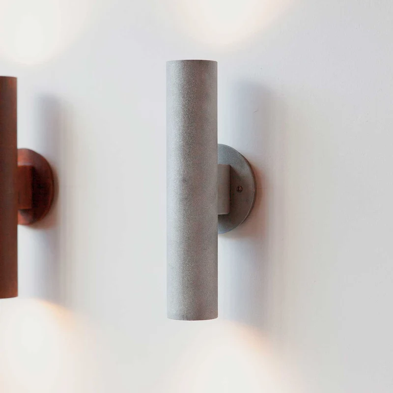 Roest Sconce30 - Applique murale en acier, style industriel, H 30 cm