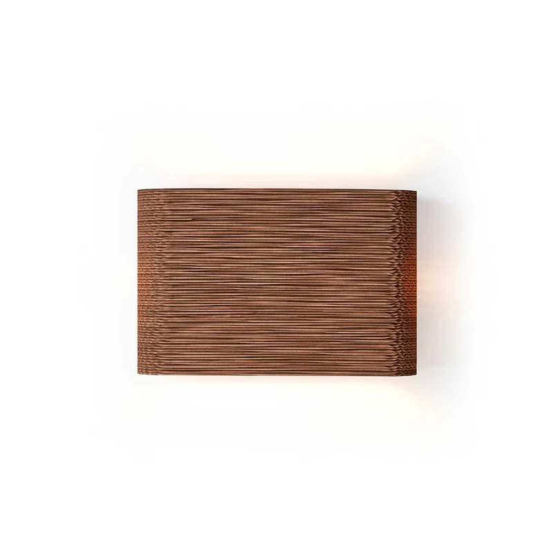 Skew - Applique murale en carton recyclé, style contemporain, L 40 cm