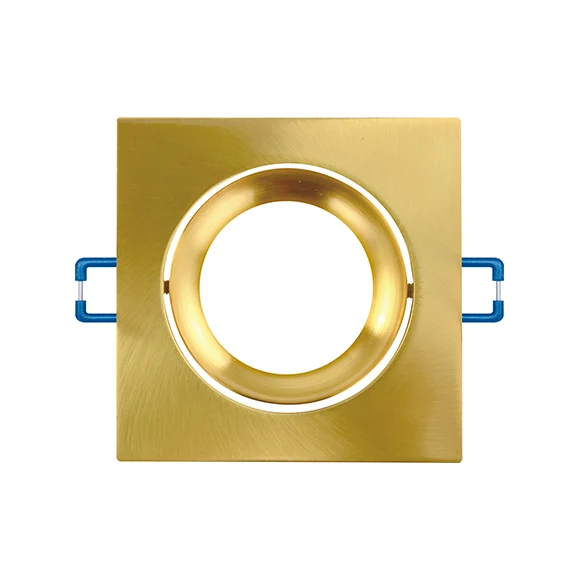 Portafaretto da Incasso Quadrato Orientabile 75mm P20-GU10