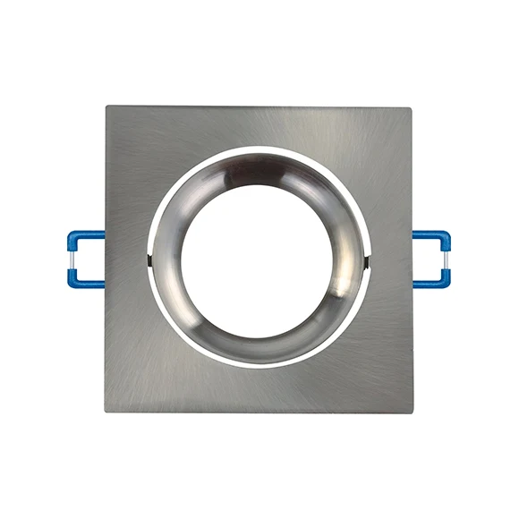Portafaretto da Incasso Quadrato Orientabile 75mm P20-GU10