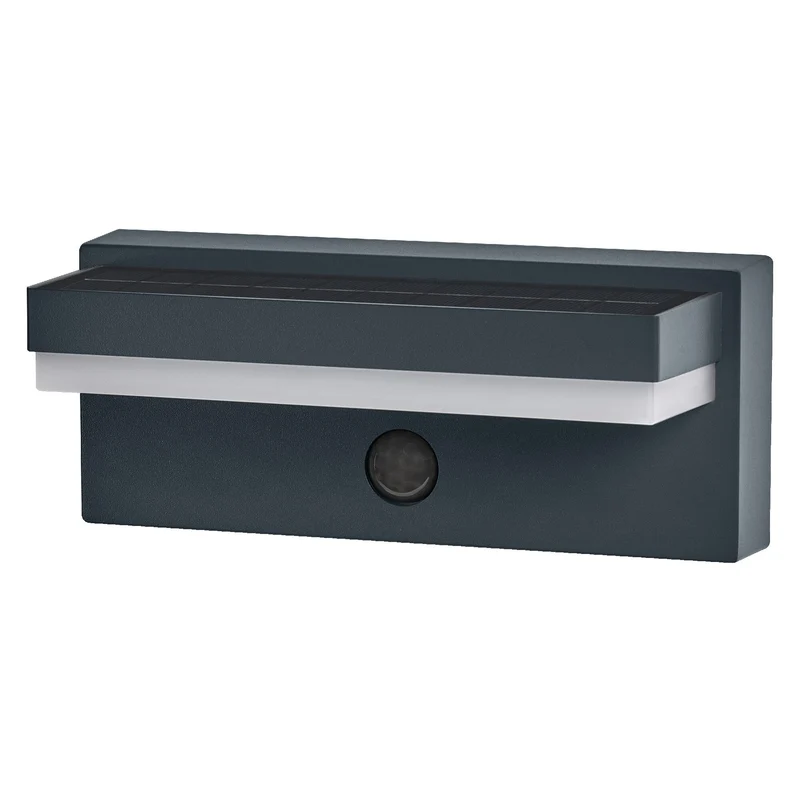 OSRAM ENDURA® STYLE SOLAR+USB SENSORE ROBUSTO Applique IP54 USB Grigio scuro