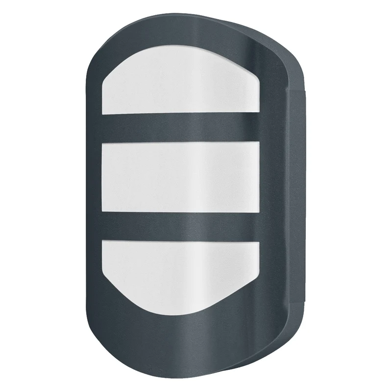 OSRAM ENDURA® STYLE PLATE lampada da parete 12.5W grigio scuro