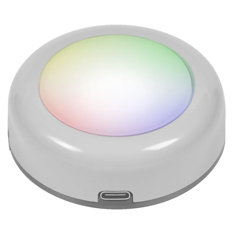 OSRAM Bluetooth SMART DOT-IT TWIST & SHAKE, dot ricaricabile, funzione rumore bianco, RGBW, 4000K