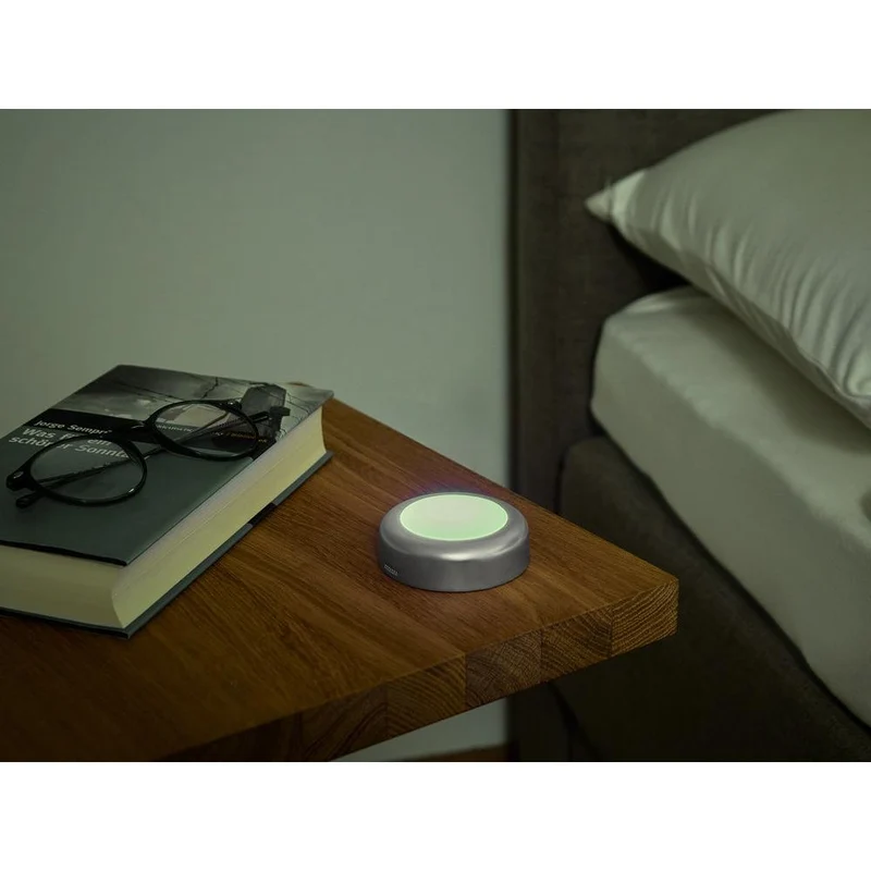 OSRAM Bluetooth SMART DOT-IT TWIST & SHAKE, dot ricaricabile, funzione rumore bianco, RGBW, 4000K